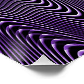 Verlichtingen van Paarse mensen.... Poster (Hoek)