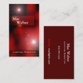 Verlichtingen - Verlichtingsdirecteur Technisch ve Visitekaartje (Voorkant / Achterkant)