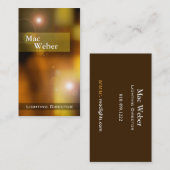 Verlichtingen - Verlichtingsdirecteur Technisch ve Visitekaartje (Voorkant / Achterkant)