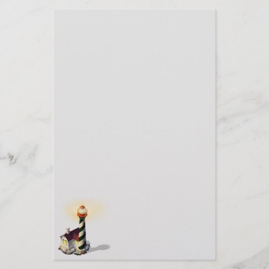 Verlichtingsbenodigdheden, 10 vellen briefpapier (Voorkant)