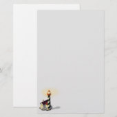 Verlichtingsbenodigdheden, 10 vellen briefpapier (Voorkant / Achterkant)