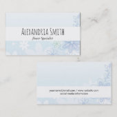 Verlichtingsbloemen | Elegant Visitekaartje (Voorkant / Achterkant)