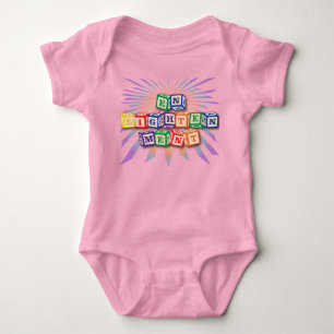 Verlichtingsblokken Baby-pak Romper