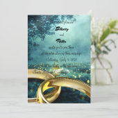 verlichtingsbos en ringen van Golding Kaart (Staand voorkant)