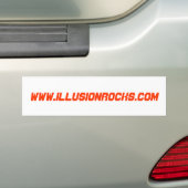 Verlichtingsbumper Bumpersticker (Op auto)