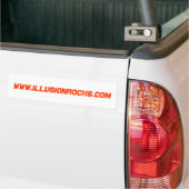 Verlichtingsbumper Bumpersticker (Op Truck)