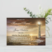 Verlichtingsbureau Coastal Funeral Memorial Servic Kaart (Staand voorkant)