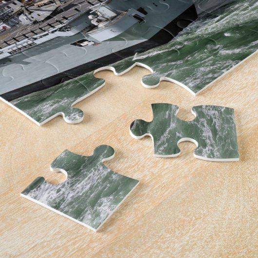 Verlichtingsdrager van HMS, , Nautisch Vliegtuig Legpuzzel (Zijkant)