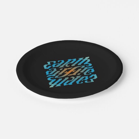 Verlichtingselementen Papieren Bordje (Gekanteld)