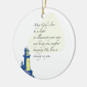 Verlichtingsgebed Keramisch Ornament (Links)