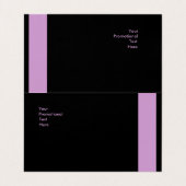 Verlichtingsgitaar Visitekaartje (Binnenkant ongevouwen)