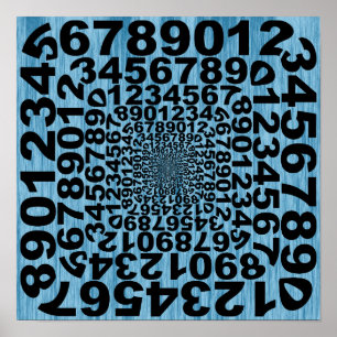 Verlichtingsgraad aantal koelen poster