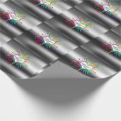 Verlichtingshart Cadeaupapier (Hoek)