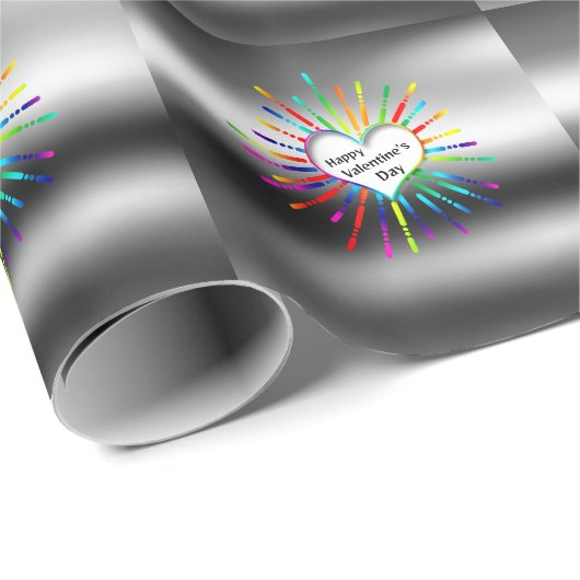 Verlichtingshart Cadeaupapier (Rol Hoek)