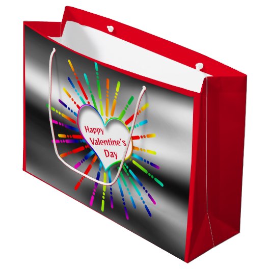 Verlichtingskaart Groot Cadeauzakje (Voorkant Gekanteld)