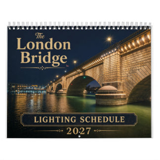 Verlichtingskalender van de London Bridge Kalender