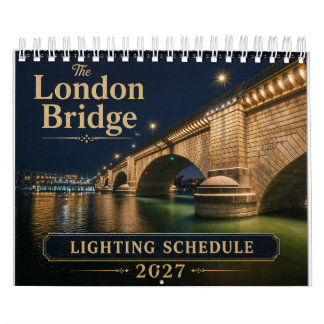 Verlichtingskalender van de London Bridge Kalender
