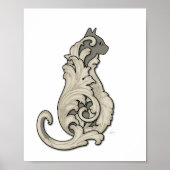 Verlichtingskat Poster (Voorkant)