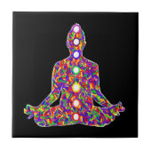 Verlichtingskeramische tegel tegeltje (Voorkant)