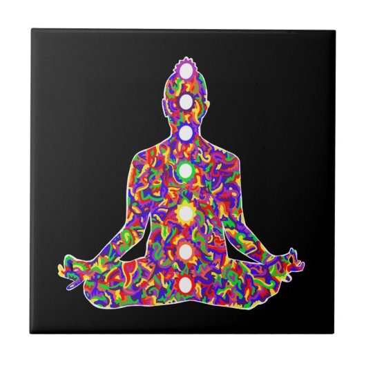 Verlichtingskeramische tegel tegeltje (Voorkant)