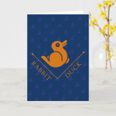 Verlichtingskonijnenkonijn Kaart (Gele Bloem)