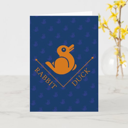 Verlichtingskonijnenkonijn Kaart (Gele Bloem)