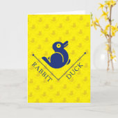 Verlichtingskonijnenkonijn Kaart (Gele Bloem)