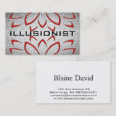 Verlichtingskunstenaar getextureerde look visitekaartje (Voorkant / Achterkant)