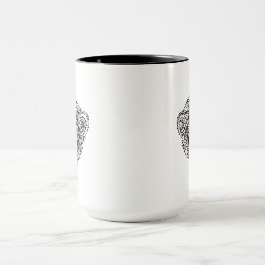 Verlichtingsmodder met één toets mok (Midden)