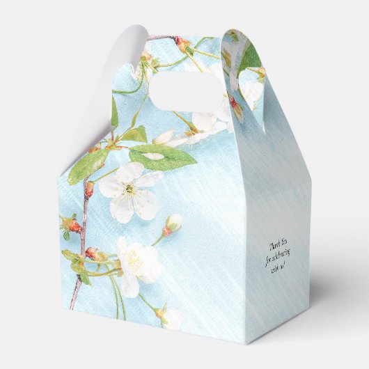 Verlichtingsorthodox Christelijk baptisme Bedankdoosjes (Achterkant)