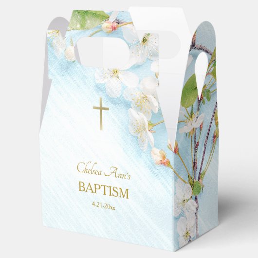 Verlichtingsorthodox Christelijk baptisme Bedankdoosjes (Geopend)