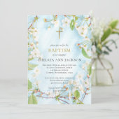 Verlichtingsorthodox Christelijk baptisme Kaart (Staand voorkant)