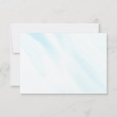 Verlichtingsorthodox Christelijk baptisme RSVP Kaartje (Achterkant)