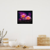 VerlichtingsPoster - Waterlily - Lotus Poster (Keuken)