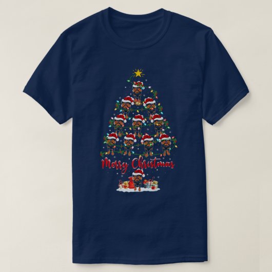 Verlichtingsprogramma's die overeenkomen met Santa T-shirt (Design voorkant)