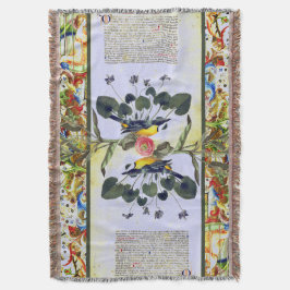 Verlichtingsreflecties Bleek blauw Deken