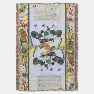 Verlichtingsreflecties Bleek blauw Deken