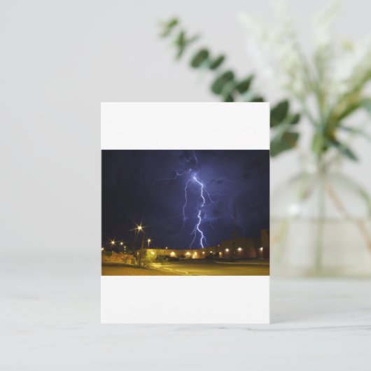 Verlichtingsstaking Briefkaart (Staand voorkant)