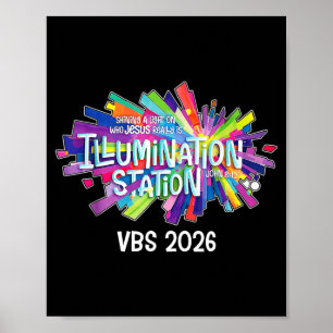Verlichtingsstation VBS 2026 Bijbel Jezus Poster