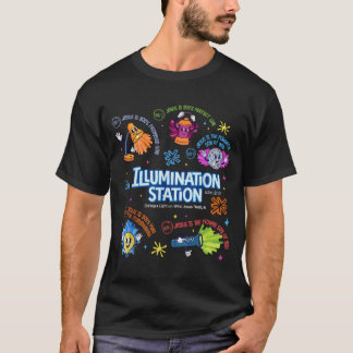 Verlichtingsstation Vbs 2026 Bijbel Jezus T-shirt