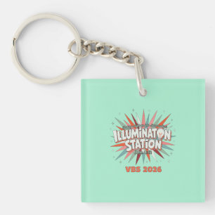 Verlichtingsstation VBS 2026 Johannes 8:12 Vakanti Sleutelhanger
