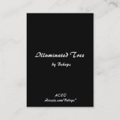 Verlichtingsstructuur ATC Visitekaartje (Achterkant)