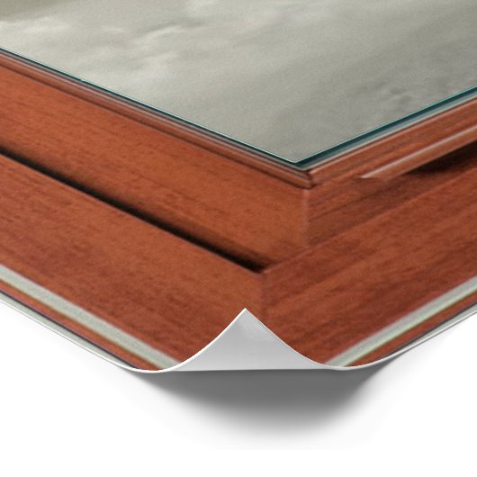 Verlichtingsvenster van FakeOminous White Flower B Poster (Hoek)