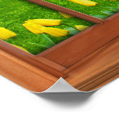 Verlichtingsvenster van het fake-venster - Lenttui Poster (Hoek)