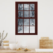 Verlichtingsvenster van het Fake-venster - Nieuwe Poster (Keuken)