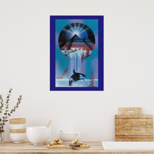 Verlichtingsverlichting Poster (Keuken)