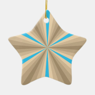 Verlichtingsversiering voor de zomer keramisch ornament