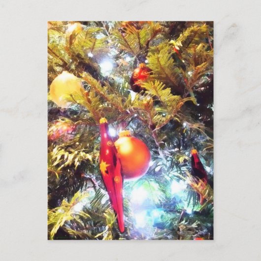 Verlichtingsversieringen Briefkaart (Voorkant)