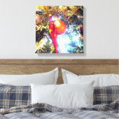 Verlichtingsversieringen Canvas Afdruk (Insitu (Slaapkamer))