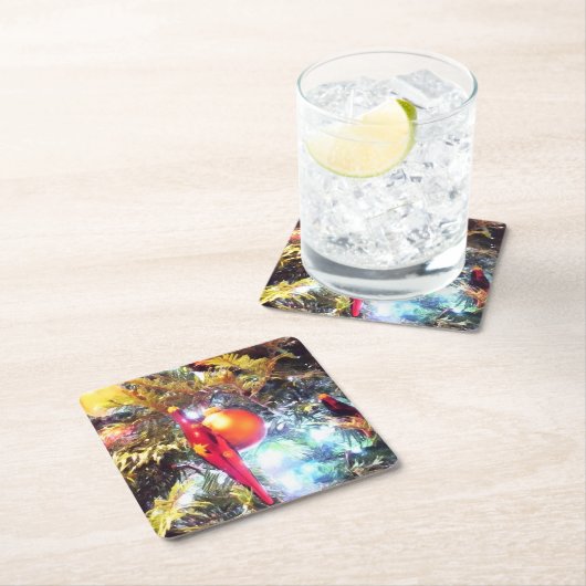 Verlichtingsversieringen Kartonnen Onderzetters (Insitu)